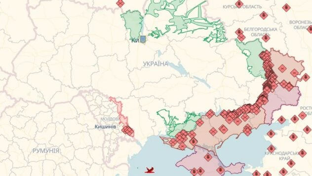 Mappa online delle ostilità in Ucraina: dove si svolgono i combattimenti il ​​25.08.2023