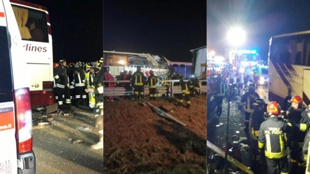 Un autobus con ucraini ha avuto un incidente in Italia: ci sono vittime