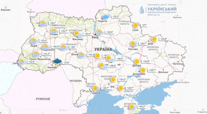  Quando il caldo si placa in Ucraina — data