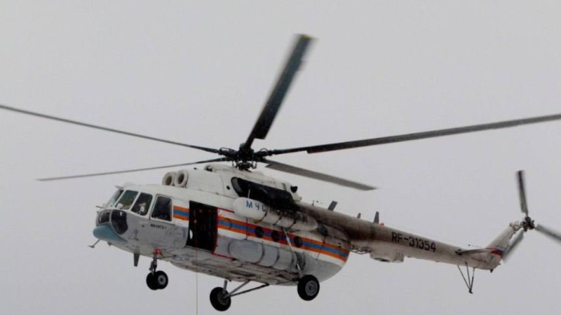 Il GUR ha attirato l'elicottero russo Mi-8 in Ucraina: sono in corso i lavori con l'equipaggio