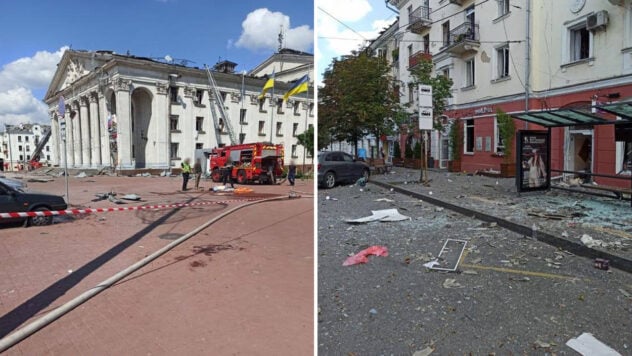 La forza dell'esplosione di Iskander-M è stata diretta specificamente contro le persone vicino al Drama Theatre di Chernihiv 