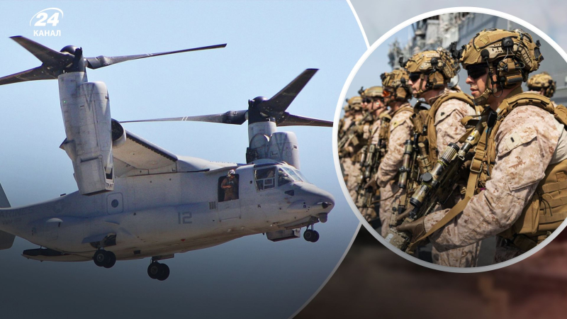 Elicottero con i Marines americani si è schiantato al largo delle coste dell'Australia, — Reuters