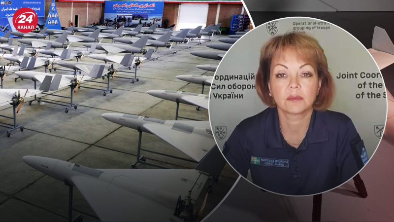 Non solo consegne di droni, – Gumenyuk ha detto che i russi da Teheran possono trasportare