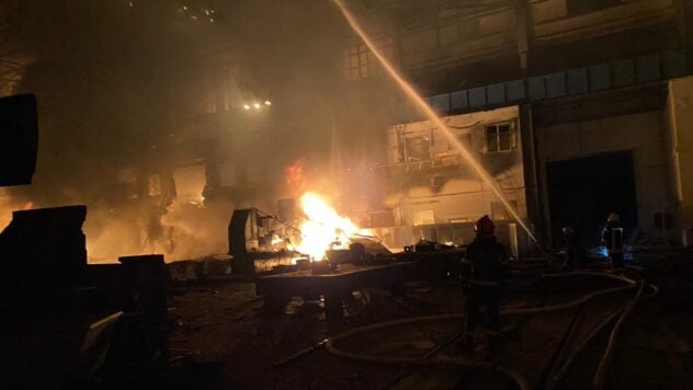 La Federazione Russa ha sparato di notte su Kramatorsk: officina meccanica distrutta