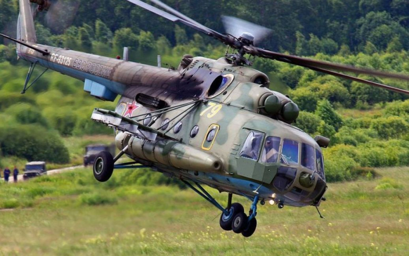 Un elicottero Mi-8 dell'FSB si è schiantato in Russia (foto, video)