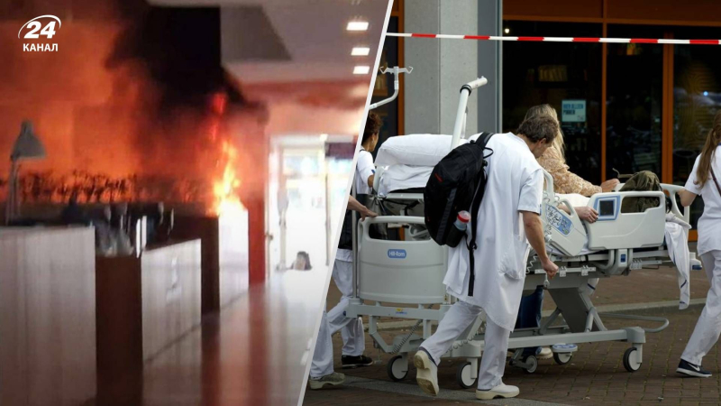 Un uomo con un giubbotto antiproiettile ha prima aperto il fuoco e poi ha dato fuoco a un ospedale di Rotterdam: ci sono vittime