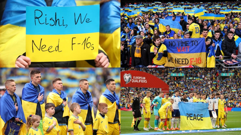 L'Ucraina è stata punita chiudendo parzialmente le tribune per la prossima partita di qualificazione a Euro 2024