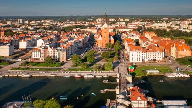 Il canale televisivo russo nella storia ha spacciato la città polacca di Elblag per Kaliningrad