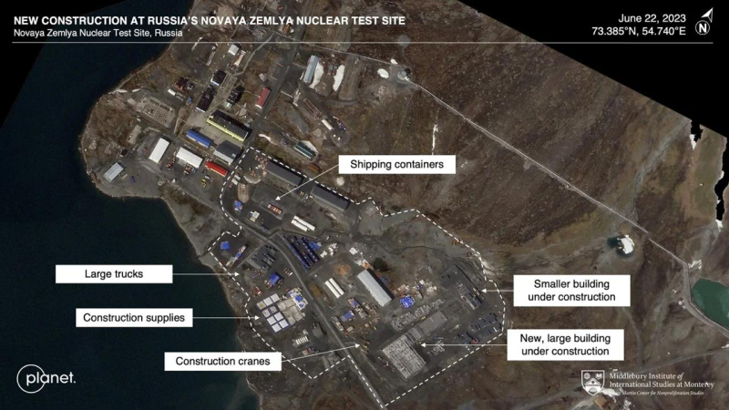 Scavare tunnel e pulire strade : USA, Cina e Federazione Russa sono diventati più attivi nei siti di test nucleari