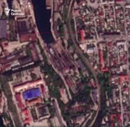 Immagini satellitari del L'attacco delle forze armate ucraine contro un sottomarino e una nave russi a Sebastopoli è stato reso noto