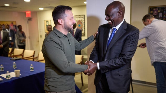 Hub del grano e cooperazione in materia di sicurezza: Zelenskyj ha incontrato il presidente del Kenya