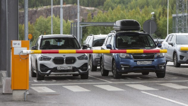 Dal 13 settembre, l'Estonia ha vietato l'ingresso alle auto con targa russa