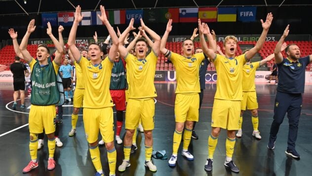 La nazionale ucraina di futsal ha raggiunto le semifinali degli Europei Junior