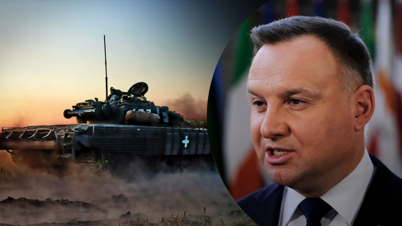 Il Presidente della Polonia denominata la condizione relativa alla fornitura di armi all'Ucraina