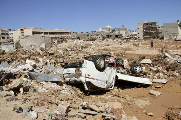 Catastrofica alluvione in Libia: le persone sono sepolte in fosse comuni ( foto)