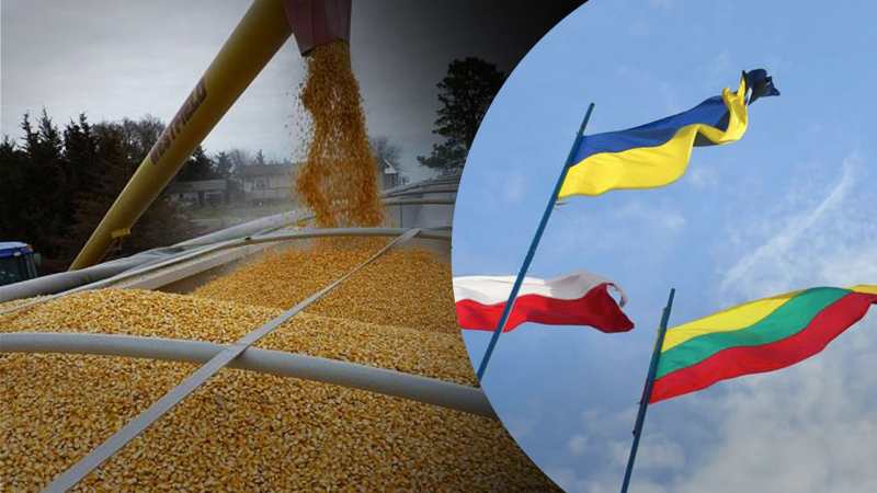 Il controllo del grano ucraino è stato spostato dal polacco confine con il porto di Klaipeda