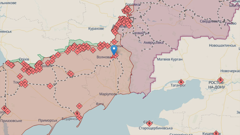 Gli occupanti hanno intensificato il trasferimento di forze attraverso Mariupol in due direzioni