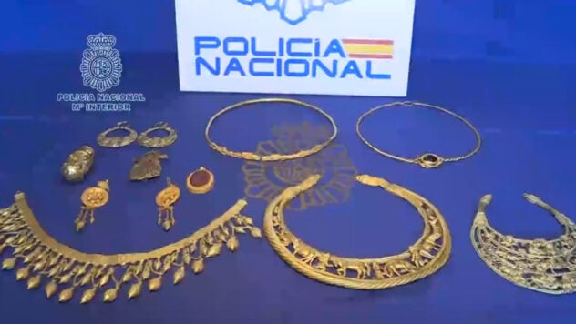 Le autorità spagnole hanno confiscato l'oro scitico del valore di 60 milioni di euro rubato all'Ucraina