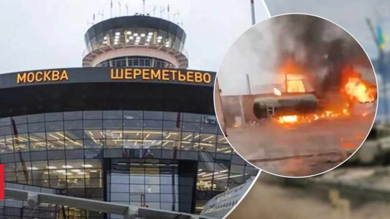 A Mosca vicino all'esplosione dell'aeroporto Sheremetyevo: diversi auto in fiamme