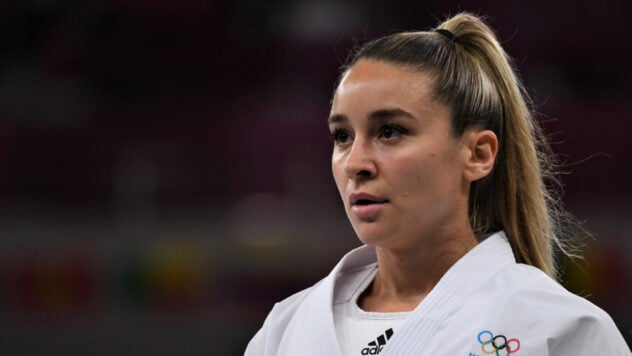Terlyuga ha vinto il bronzo al Campionato mondiale di karate 2023 dopo che la lotta per l'oro le è stata rubata
