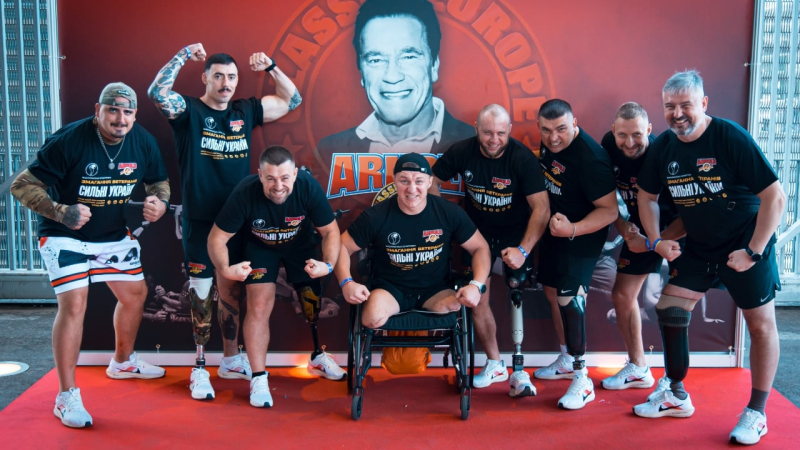 I veterani ucraini stabiliscono un record mondiale all'Arnold Classic Europe - che cos'è