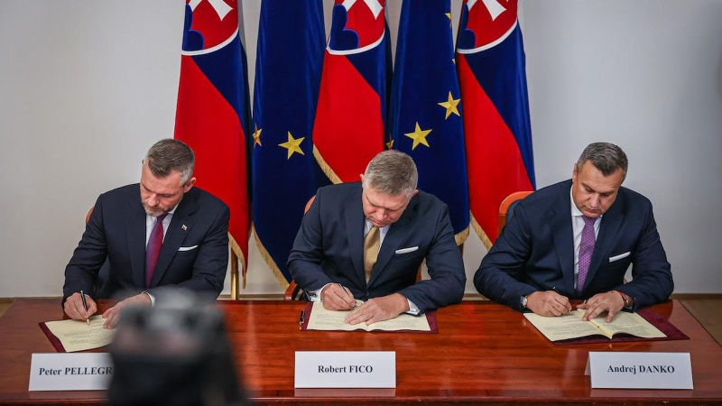 In Slovacchia, i partiti hanno creato una coalizione: hanno diviso i ministeri tra loro
