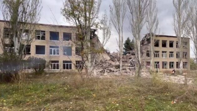 Una scuola distrutta: la Federazione Russa ha attaccato Konstantinovka con quattro missili S-300