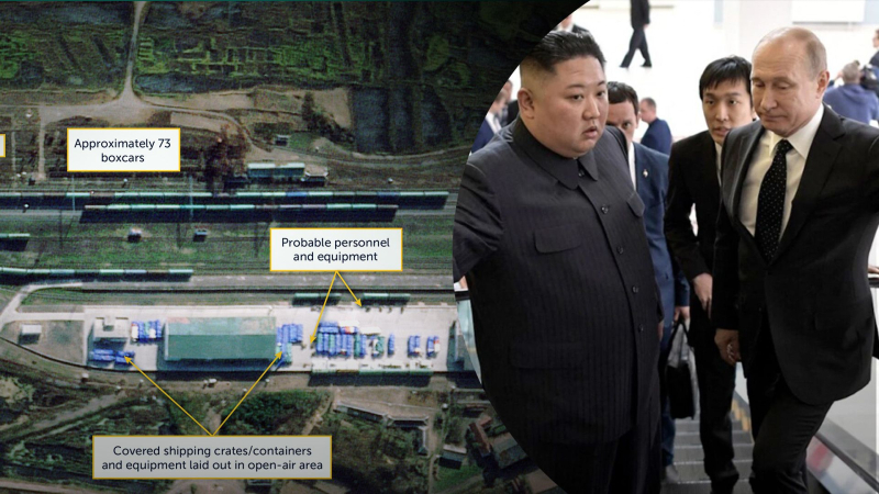 La Corea del Nord ha aumentato notevolmente i trasporti verso la Russia: immagini satellitari dei cambiamenti dopo l'incontro tra Kim e Putin