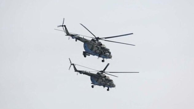 Un altro meno un elicottero: Syrsky ha mostrato come brucia magnificamente il Mi-8 russo