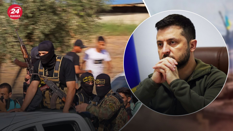 Colui che li sostiene – Zelenskyj ha risposto a chi c'è dietro i militanti di Hamas