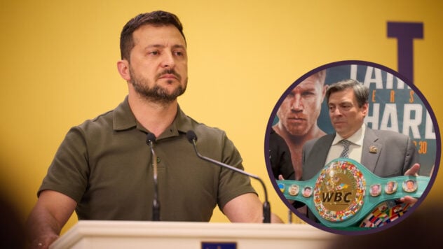 Siamo uniti all'Ucraina: la WBC ha realizzato una cintura speciale per Zelenskyj