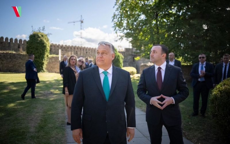 Due stivali insieme: il primo ministro georgiano ha definito Orban, “l'amico di Putin”, un politico esemplare