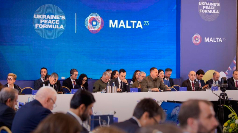 5 punti chiave: il PO ha riassunto i risultati del vertice di Malta sulla formula di pace ucraina