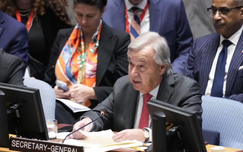Scandalo all'ONU: Israele chiede al segretario generale Guterres di dimettersi immediatamente