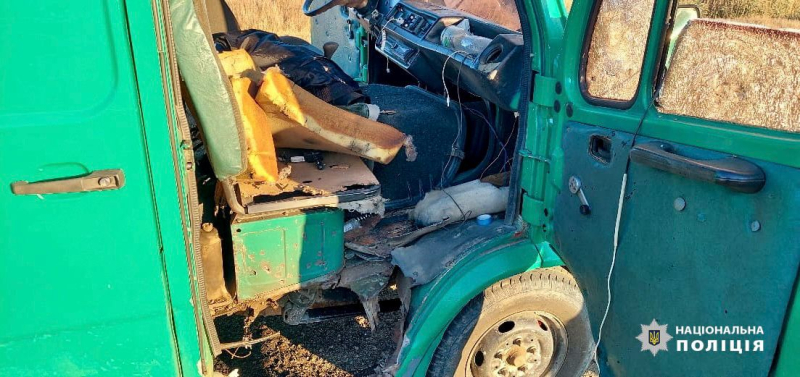 Volevo derubare. Nella regione di Odessa, un autostoppista ha fatto esplodere una granata in un'auto, c'era una persona ferita