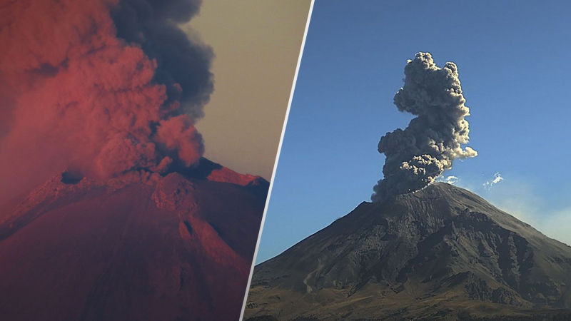 Vulcano pericoloso: un terribile eruzione ripresa in video