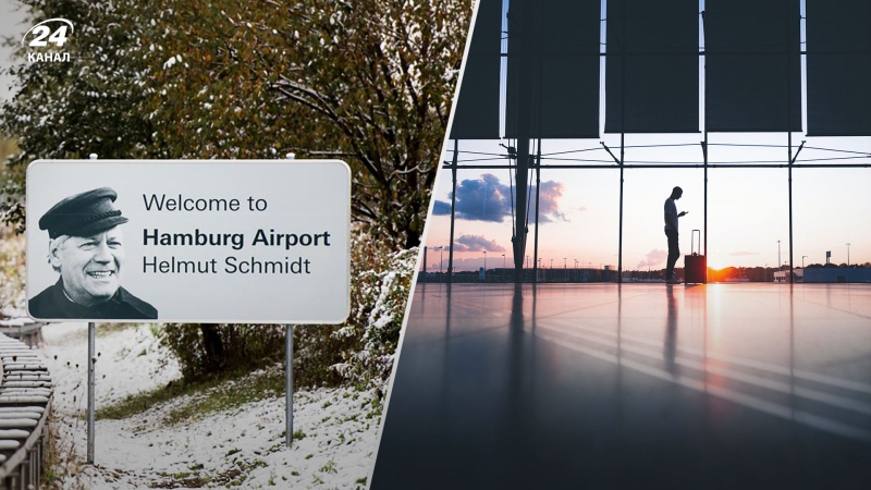 L'aeroporto di Amburgo era chiuso da -for an armed man