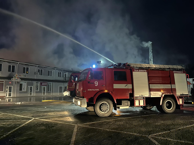 Incendio su larga scala nella regione di Vinnytsia: l'incendio si è diffuso fino a superficie di 800 mq