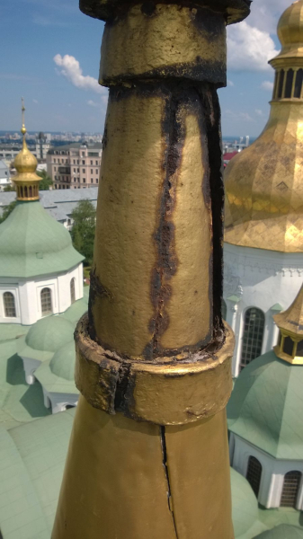 Sofia Kievskaya vuole restaurare le cupole per 79 milioni di UAH, il pubblico è indignato