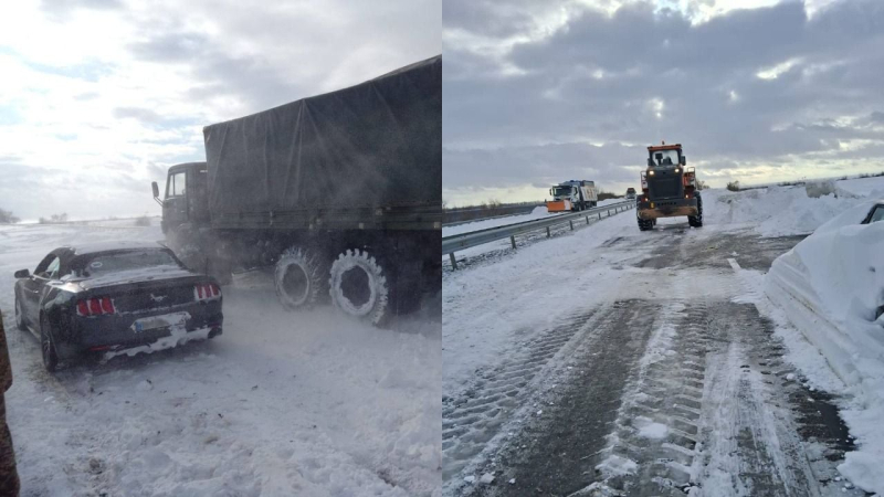 Quasi 2mila persone sono state salvate dalla neve trappole nella regione di Odessa — OVA