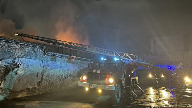 Incendio su vasta scala nella regione di Vinnytsia: l'incendio si è diffuso su un'area di 800 mq .m