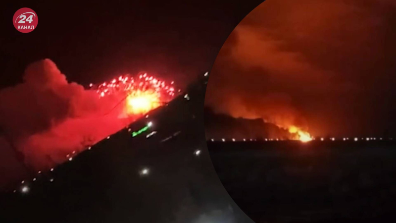 I magazzini di armi stavano bruciando : le conseguenze di un incendio contro un'unità militare in Russia sono note