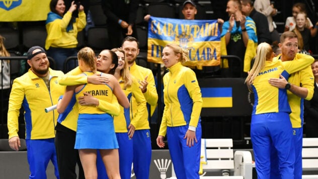 La squadra di tennis femminile ucraina ha sconfitto l'Olanda nei playoff della Billie Jean King Cup