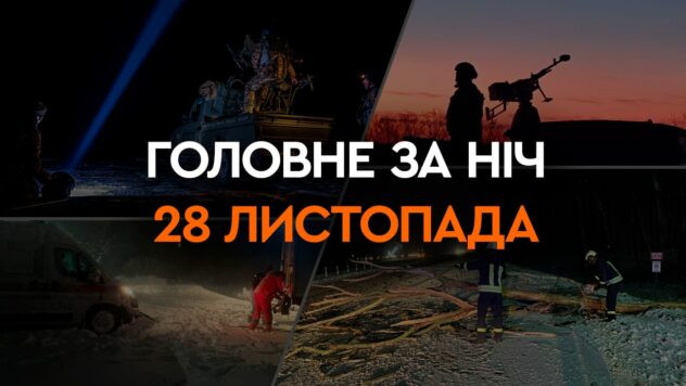 Lavori di difesa aerea nella regione di Khmelnitsky e un missile a Krivoy Rog: i principali eventi della notte del 28 novembre