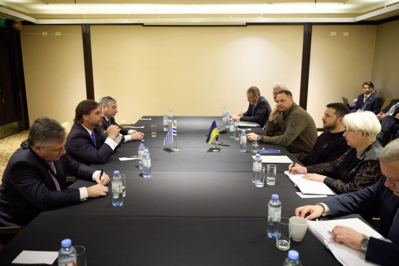 Sviluppo del commercio e formula di pace : Zelenskyj ha avuto un incontro con i presidenti dei paesi dell'America Latina