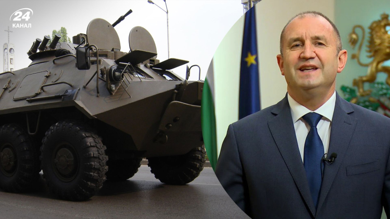 Il presidente della Bulgaria ha posto il veto al trasferimento di 100 veicoli corazzati per il trasporto truppe in Ucraina
