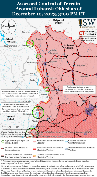 Le AFU stanno facendo progressi sulla riva sinistra della regione di Kherson &mdash ; ISW