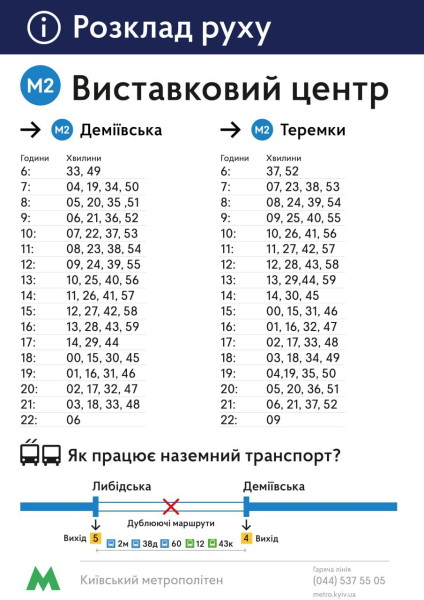 I treni tra Teremki e Demeevskaya saranno inaugurati a Kiev il 13 dicembre: come funzionerà la metropolitana