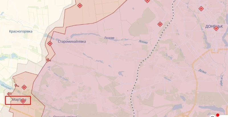 Ritiro delle truppe ucraine da Marinka: l'esperto ha previsto le conseguenze
