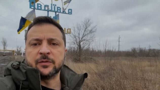 Una delle sezioni più difficili del fronte: Zelenskyj ha visitato Avdiivka